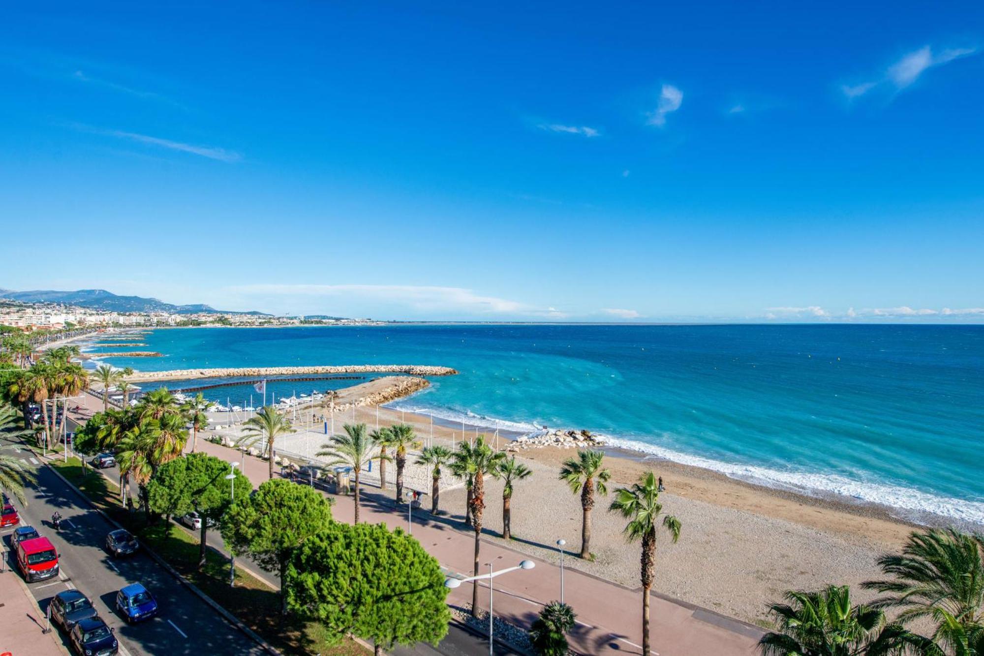 Le Balcon Sur La Baie - Welkeys Leilighet Cagnes-sur-Mer Eksteriør bilde